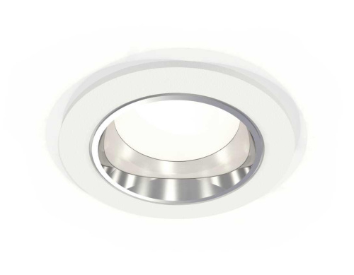 Комплект встраиваемого светильника Ambrella light Techno Spot XC6512003 SWH/PSL белый песок/серебро полированное (C6512, N6112)