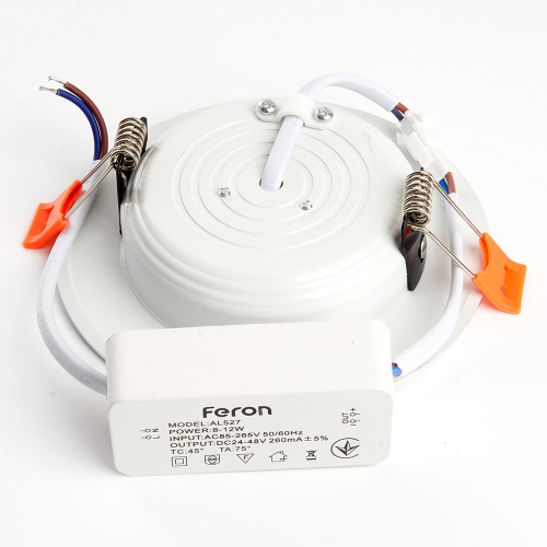 Светодиодный светильник Feron AL1527 встраиваемый 9W 4500K белый фото 2