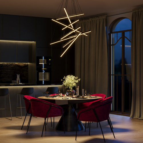 Подвесной светильник Maytoni MOD016PL-L96BK фото 3