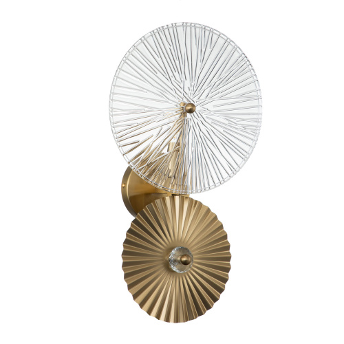 Настенный светильник 12021/B/1W Brass фото 2 Настенный светильник 12021/B/1W Brass фото 2