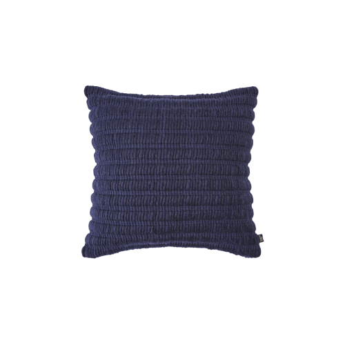 Подушка Ridge 45x45 cm Indigo Cotton Wool-Mix