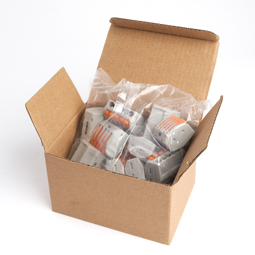 Клемма строительно-монтажная 5-проводная STEKKER, LD222-615 фото 6