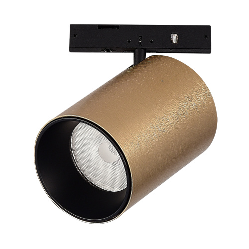 ST671.336.09 Магнитный трековый светильник Латунь LED 1*9W 3000K 500Lm Ra>90 36° IP20 D45xH63 24V SUPER5 фото 3