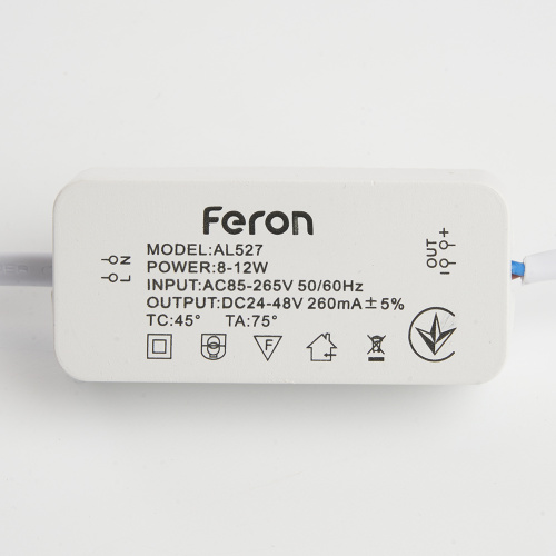 Светодиодный светильник Feron AL1527 встраиваемый 9W 4500K белый фото 7