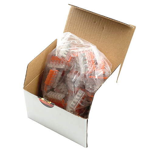 Универсальная компактная клемма 5-проводная STEKKER, LD221-415 фото 6