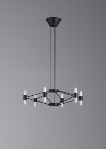 Люстра подвесная Alfa Light F3024-63 BLACK Люстра подвесная Alfa Light F3024-63 BLACK