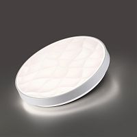 7672/ELN PALE SN 204 Светильник пластик/белый LED 76Вт 3000/4000/6000К D485 IP43 CCT GITUM