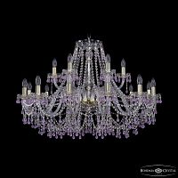 Люстра хрустальная 1410/12+6/360 G V7010 Bohemia Ivele Crystal (Богемия Ивеле Кристалл)