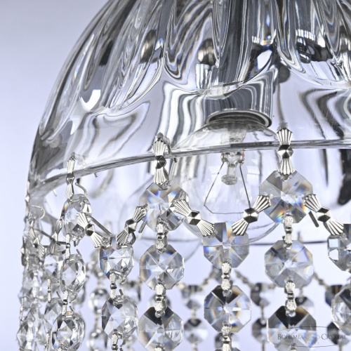 Подвесной светильник 5478/22 Ni Clear/M-1H Balls Bohemia Ivele Crystal (Богемия Ивеле Кристалл) фото 5 Подвесной светильник 5478/22 Ni Clear/M-1H Balls Bohemia Ivele Crystal (Богемия Ивеле Кристалл) фото 5