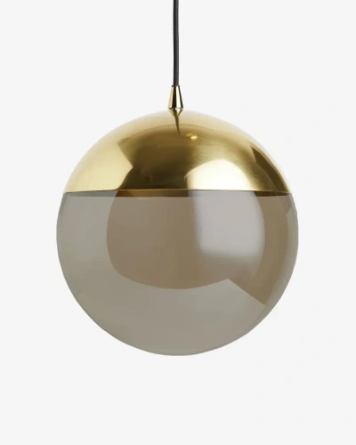 Большой золотой светильник "Уорд"