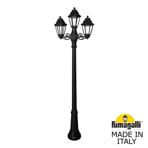 Fumagalli Садово-парковый фонарь FUMAGALLI GIGI BISSO/ANNA 2+1. E22.156.S21.AXE27 Fumagalli Садово-парковый фонарь FUMAGALLI GIGI BISSO/ANNA 2+1. E22.156.S21.AXE27