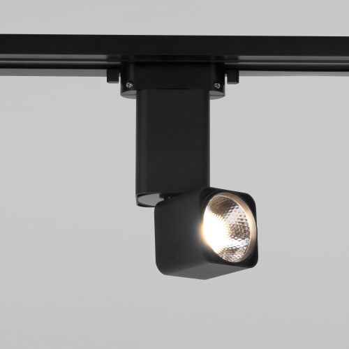 Трековый светильник для однофазного шинопровода Cubus чёрный матовый 10 Вт 4200K 85516/01 фото 3
