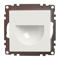 Подсветка встраиваемая LED (механизм), 250В, 1W, 4000К, серия Катрин, белый