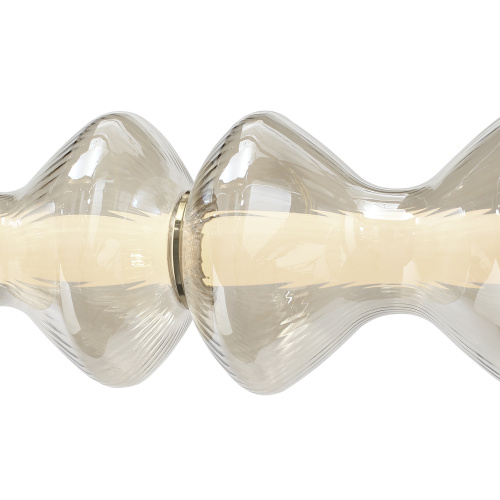 SL6136.243.01 Светильник подвесной ST-Luce золото/коньячный LED 1*28W 3000K SPINE фото 3