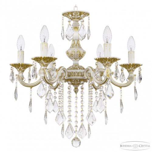 Люстра с хрустальными подвесками AL78101/6/175 B WMG Leafs Bohemia Ivele Crystal (Богемия Ивеле Кристалл) фото 6 Люстра с хрустальными подвесками AL78101/6/175 B WMG Leafs Bohemia Ivele Crystal (Богемия Ивеле Кристалл) фото 6