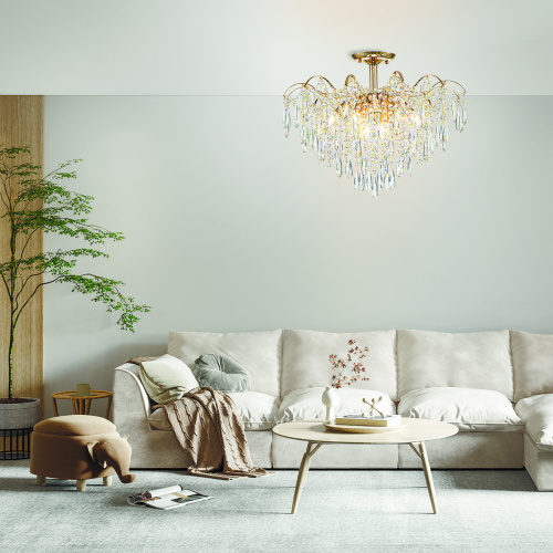 Светильник на штанге Escada 1124/8PL E14*40W Gold фото 4