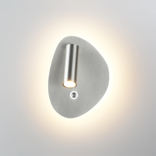 7184/9WL HIGHTECH ODL26 471 Настенный светильник брашированный никель/металл IP20 LED 9W 580Лм 2700K/3300K/4000K 120° 220-240V ROY фото 4 7184/9WL HIGHTECH ODL26 471 Настенный светильник брашированный никель/металл IP20 LED 9W 580Лм 2700K/3300K/4000K 120° 220-240V ROY фото 4
