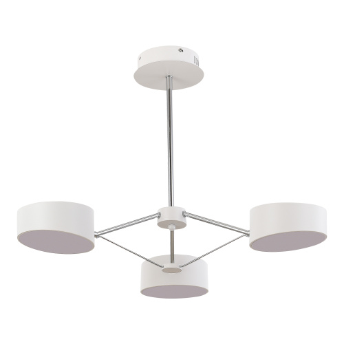 SLE6005-502-03 Светильник потолочный Белый, Хром/Белый LED 3*10W VALLE фото 4