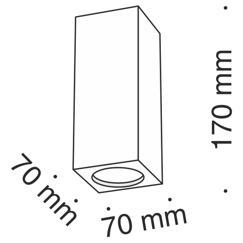 Потолочный светильник Technical C006CW-01W фото 2
