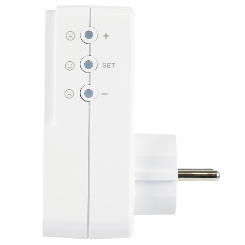 Реле напряжения для розетки регулируемое  STEKKER  VPR-200W, 230В,16A,белый фото 5