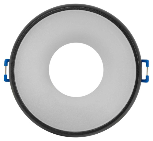 Светильник встраиваемый декоративный ЭРА DK100 BK под лампу MR16 GU5.3 черный Б0055589 фото 7