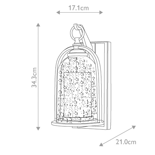 Настенный фонарь Hinkley Lighting, Арт. HK-QUINCY-S фото 2
