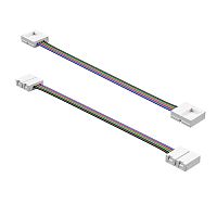 408111 Соединитель гибкий/ Кабель питания  для ленты 12V 5050LED цветной RGB