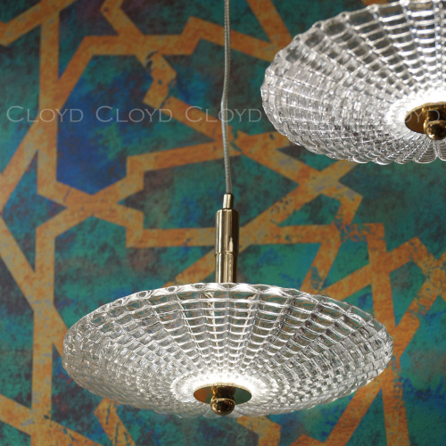 Подвесной светильник Cloyd PANORAMIC P3 / Ø25 см - золото (арт.11519) фото 3