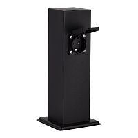 SL9012.405.00 Столб уличный 2 розетки ST-Luce черный 3500W SOCKET