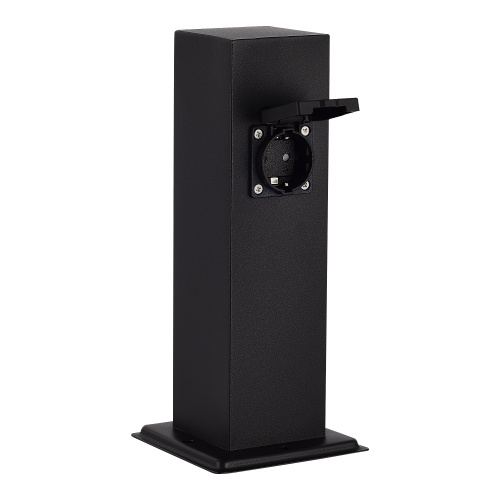 SL9012.405.00 Столб уличный 2 розетки ST-Luce черный 3500W SOCKET