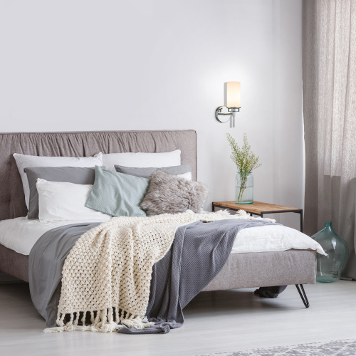 Настенный светильник Escada 2119/1A E14*40W Chrome фото 6 Настенный светильник Escada 2119/1A E14*40W Chrome фото 6