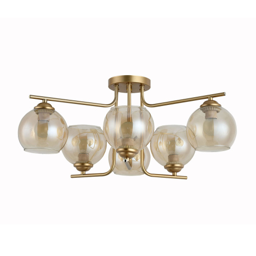 Потолочный светильник Escada 1134/6 E27*60W Сhampangne gold фото 4 Потолочный светильник Escada 1134/6 E27*60W Сhampangne gold фото 4