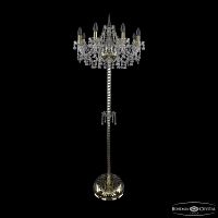 Торшер с хрустальными подвесками 1410T2/8/195-160 G V0300 Bohemia Ivele Crystal (Богемия Ивеле Кристалл)