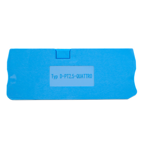 Торцевая заглушка для ЗНИ LD574 2,5 мм² (JXB PT 2,5), синий LD583-1-25 фото 4