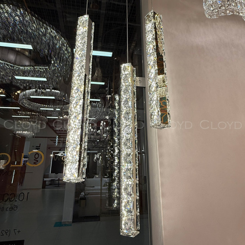 Подвесной светильник Cloyd ELATA P1 / выс. 55 см - хром (арт.11561) фото 3 Подвесной светильник Cloyd ELATA P1 / выс. 55 см - хром (арт.11561) фото 3