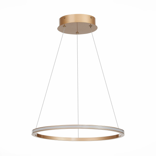 ST604.243.22 Светильник подвесной ST-Luce Золотистый/Белый LED 1*22W 4000K Подвесные светильники фото 2