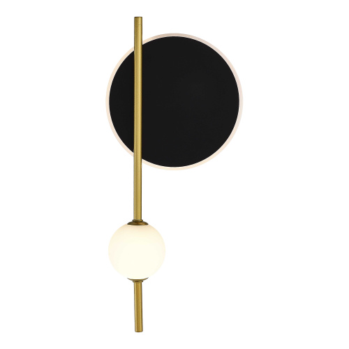 SL6507.431.02 Светильник настенный ST-Luce Шампань, Черный/Белый LED 1+1*9+4W 4000K DALI