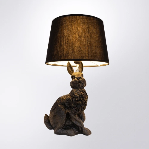 Декоративная настольная лампа Arte Lamp IZAR A4015LT-1BK фото 2