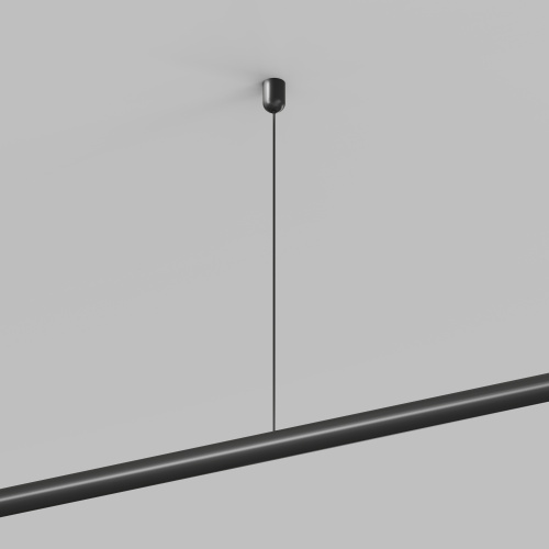 TR5537-BK Подвес для штанги серия Rod H200-1200мм, IP20, черный, сталь фото 4