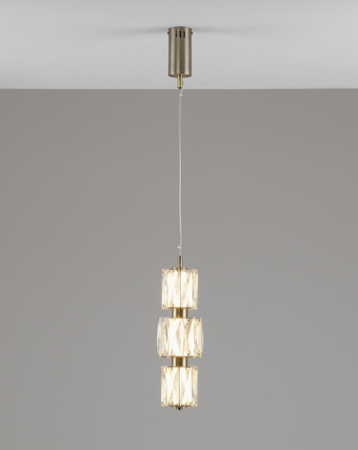 Светильник подвесной светодиодный Moderli V11714-PL Prismique фото 5 Светильник подвесной светодиодный Moderli V11714-PL Prismique фото 5