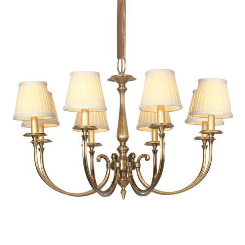 Люстра Cloyd EVANSVILLE C8 / Ø80 см - латунь/коричн. (арт.10147) Люстра Cloyd EVANSVILLE C8 / Ø80 см - латунь/коричн. (арт.10147)