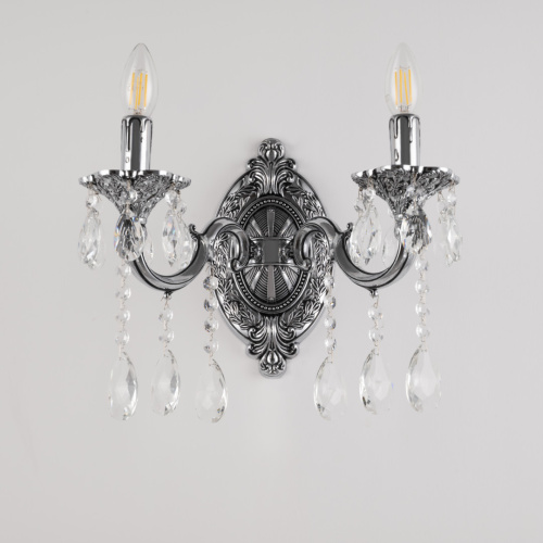 Бра с хрустальными подвесками AL7801B10/2/175 A NB Bohemia Ivele Crystal (Богемия Ивеле Кристалл) фото 6