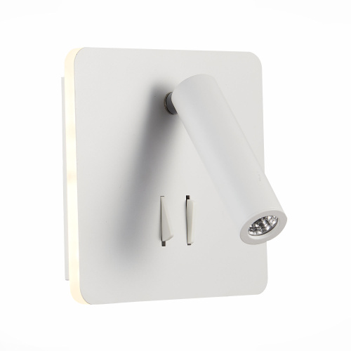 SL1586.531.01 Светильник настенный Белый LED 1*9W 3000K 624Lm Ra>80  IP20 L-xW140xH140 170-240V Настенные светильники фото 4