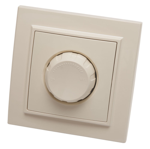 Выключатель диммирующий, STEKKER, PSW10-9006-02, 250В, 650W, серия Эрна,слоновая кость Выключатель диммирующий, STEKKER, PSW10-9006-02, 250В, 650W, серия Эрна,слоновая кость