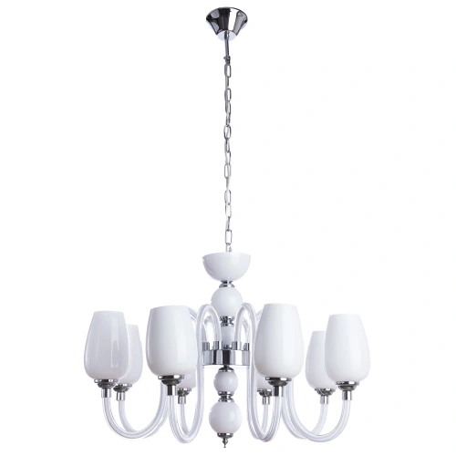 Подвесная люстра Arte Lamp LAVINIA A1404LM-8WH Подвесная люстра Arte Lamp LAVINIA A1404LM-8WH