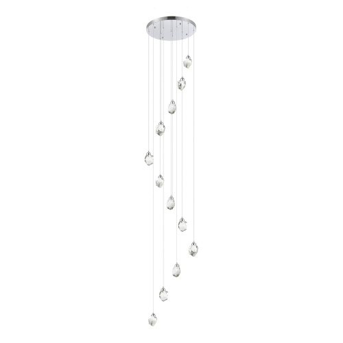 SL6114.103.12 Светильник подвесной ST-Luce Хром/Прозрачный LED 12*3W 3000K CASCATO фото 3