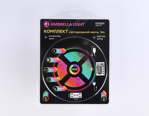 Комплект светодиодной ленты 12В 5050 30Led 7.2Вт/м Цветная RGB IP65 5м фото 13 Комплект светодиодной ленты 12В 5050 30Led 7.2Вт/м Цветная RGB IP65 5м фото 13