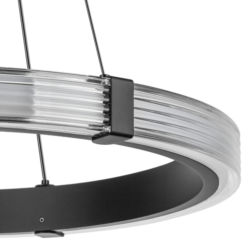 736267 Люстра ROTONDA 30W LED 1474LM 360G ЧЕРНЫЙ 3000K фото 4