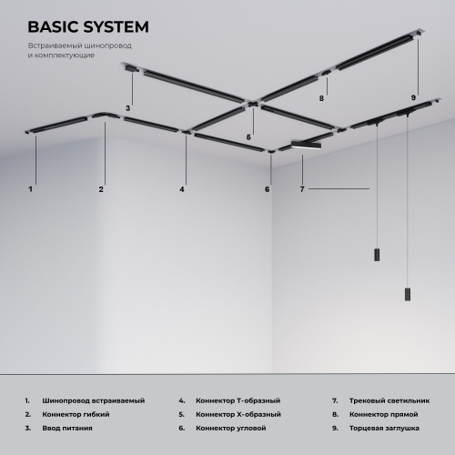 Встраиваемый однофазный шинопровод 2 метра 85083/00 фото 2 Встраиваемый однофазный шинопровод 2 метра 85083/00 фото 2