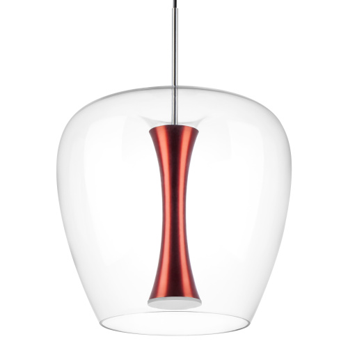 804202 Люстра CUPOLA LED 10W 500LM АЛЮМИНИЙ/КРАСНЫЙ 3000K фото 4 804202 Люстра CUPOLA LED 10W 500LM АЛЮМИНИЙ/КРАСНЫЙ 3000K фото 4